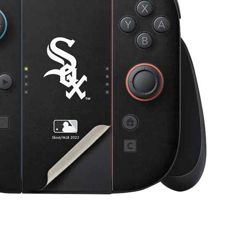 MLB Chicago White Sox - Solid Distressed Nintendo Switch 2 (2025) Joy-Con Controller Skin