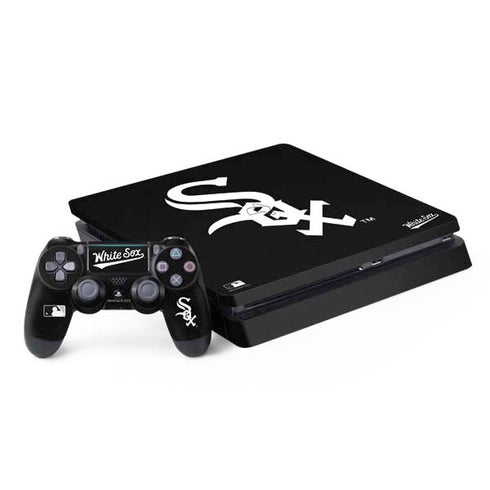 MLB Chicago White Sox - Solid Distressed PlayStation PS4 Skins