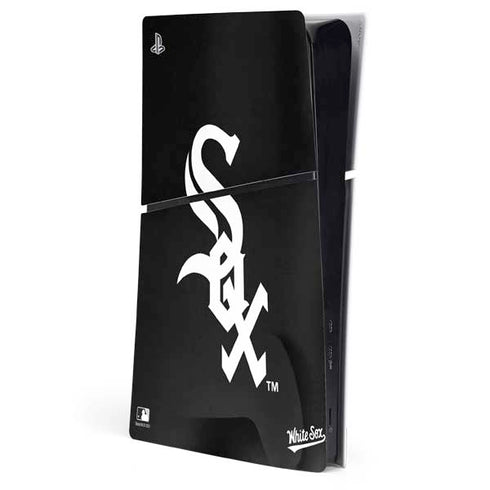 MLB Chicago White Sox - Solid Distressed PS5 Slim Digital Edition Console Skin