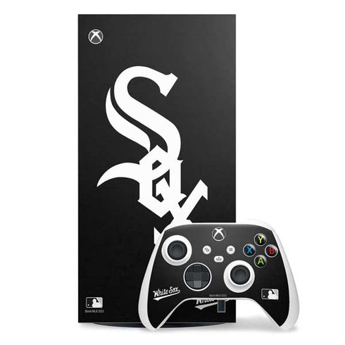 MLB Chicago White Sox - Solid Distressed Xbox Series X Skins