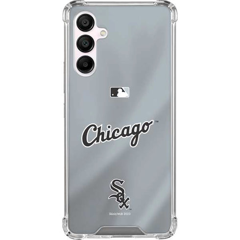 MLB Chicago White Sox Alternate/Away Jersey Galaxy A16 5G Clear Case