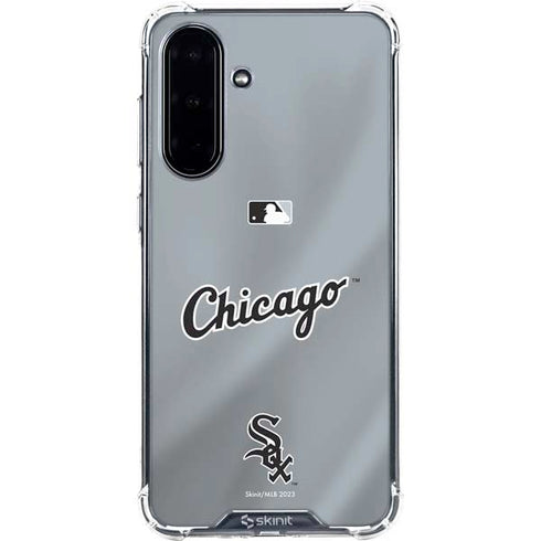 MLB Chicago White Sox Alternate/Away Jersey Galaxy A36 5G Clear Case