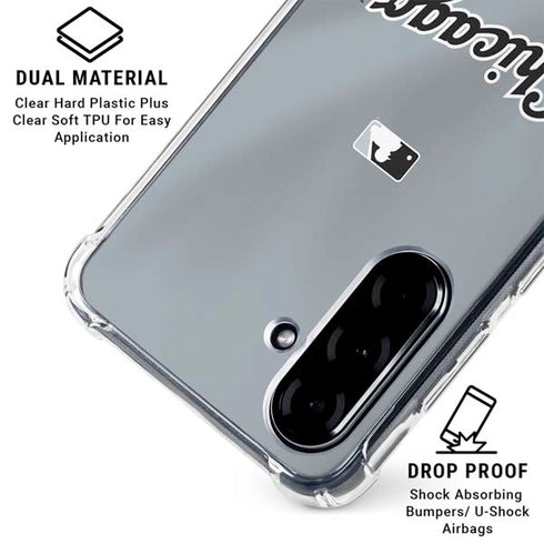 MLB Chicago White Sox Alternate/Away Jersey Galaxy A36 5G Clear Case