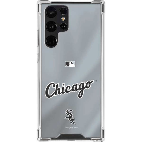 MLB Chicago White Sox Alternate/Away Jersey Galaxy S23 Ultra Clear Case