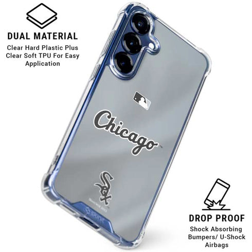 MLB Chicago White Sox Alternate/Away Jersey Galaxy S25 Clear Case