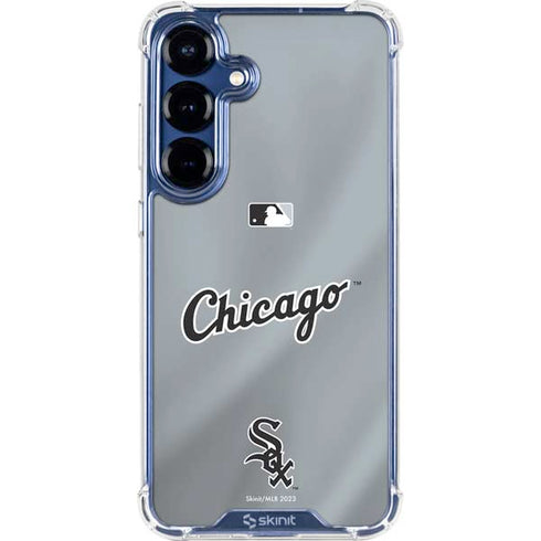 MLB Chicago White Sox Alternate/Away Jersey Galaxy S25 Plus Clear Case