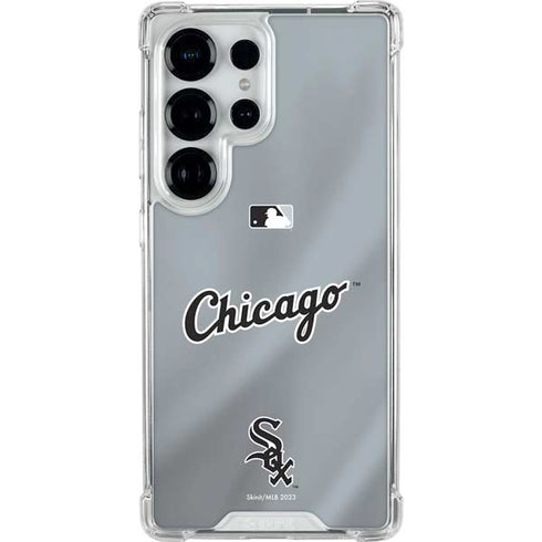 MLB Chicago White Sox Alternate/Away Jersey Galaxy S26 Ultra Clear Case