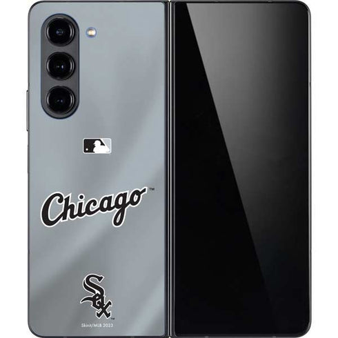 MLB Chicago White Sox Alternate/Away Jersey Galaxy Z Fold5 5G Skin