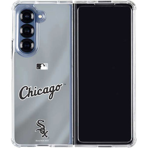 MLB Chicago White Sox Alternate/Away Jersey Galaxy Z Fold6 Clear Case