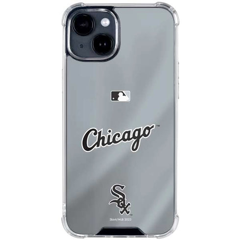 MLB Chicago White Sox Alternate/Away Jersey iPhone 15 Clear Case