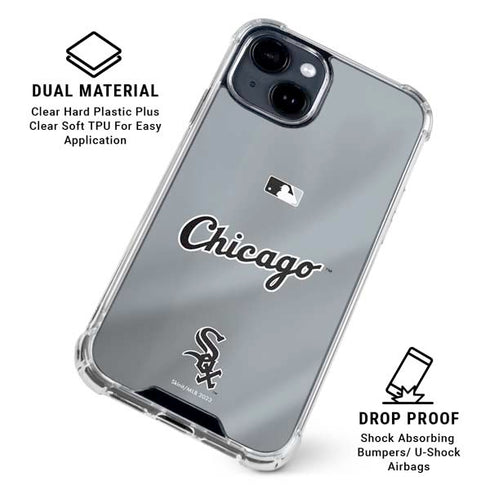 MLB Chicago White Sox Alternate/Away Jersey iPhone 15 Clear Case