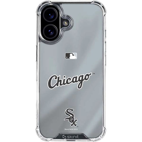 MLB Chicago White Sox Alternate/Away Jersey iPhone 16 Clear Case