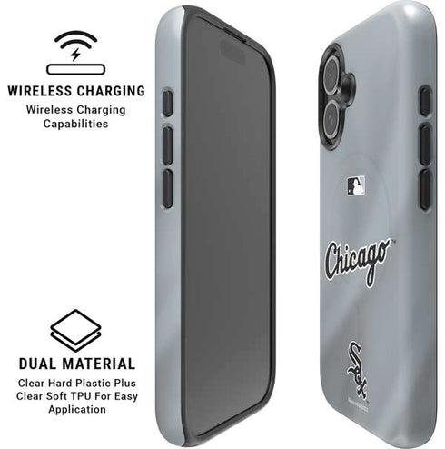 MLB Chicago White Sox Alternate/Away Jersey iPhone 16 Plus Magsafe Impact Case