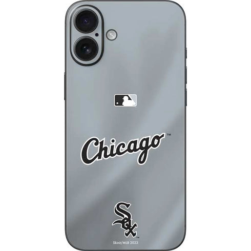 MLB Chicago White Sox Alternate/Away Jersey iPhone 16 Plus Skin