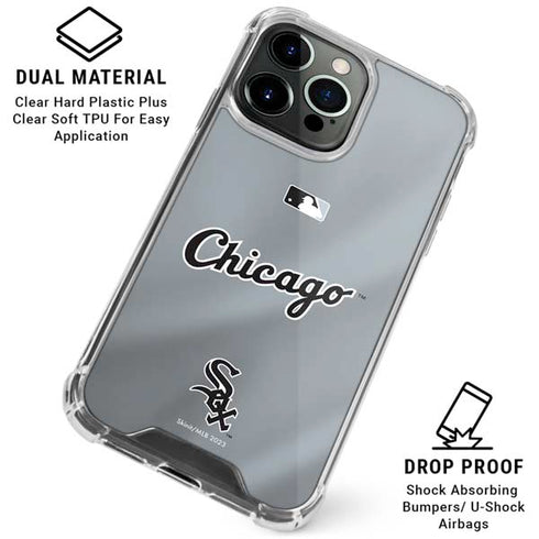 MLB Chicago White Sox Alternate/Away Jersey iPhone 16 Pro Clear Case