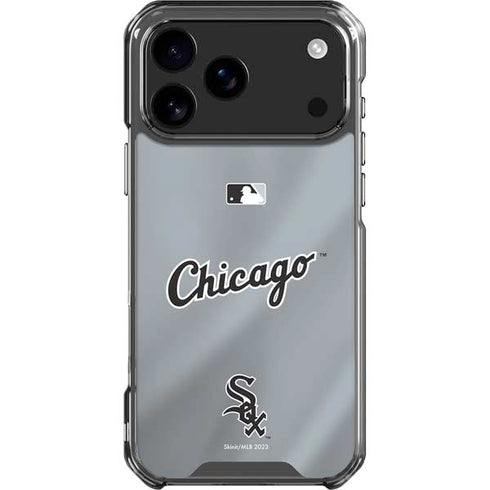 MLB Chicago White Sox Alternate/Away Jersey iPhone 17 Pro Max Clear Case