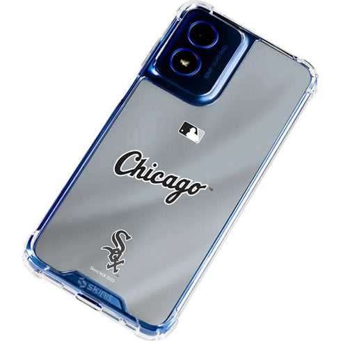 MLB Chicago White Sox Alternate/Away Jersey Moto G 5G (2024) Clear Case