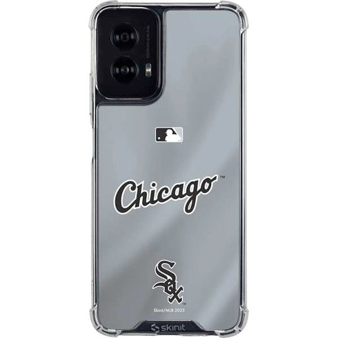 MLB Chicago White Sox Alternate/Away Jersey Moto G Power 5G (2024) Clear Case