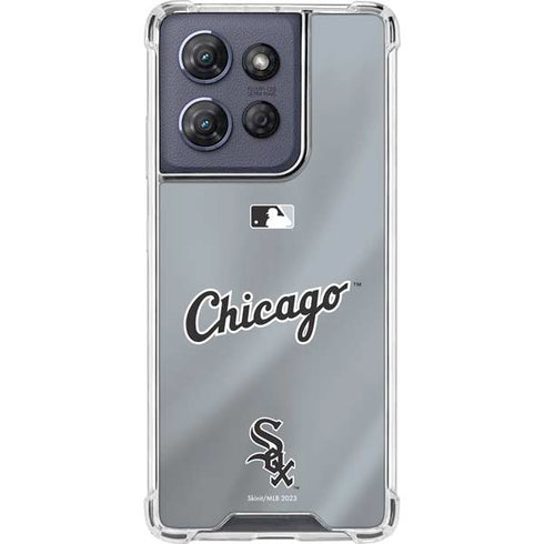 MLB Chicago White Sox Alternate/Away Jersey Moto G Power 5G (2025) Clear Case