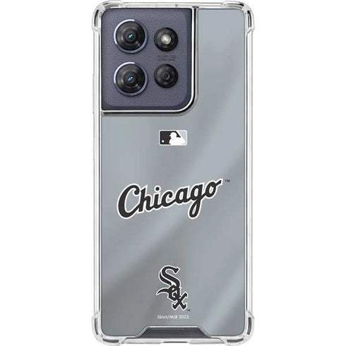 MLB Chicago White Sox Alternate/Away Jersey Moto G Stylus 5G (2025) Clear Case