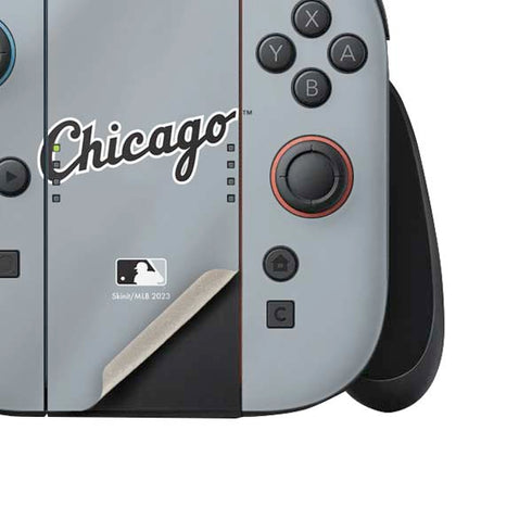 MLB Chicago White Sox Alternate/Away Jersey Nintendo Switch 2 (2025) Joy-Con Controller Skin