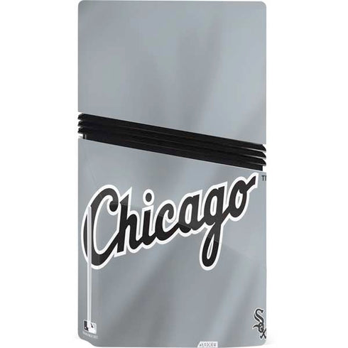 MLB Chicago White Sox Alternate/Away Jersey PS5 Pro Disk Console Skin