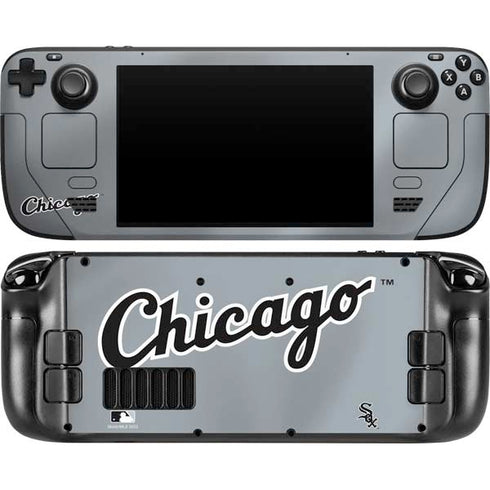 MLB Chicago White Sox Alternate/Away Jersey Steam Deck Handheld Gaming Computer OLED Skin