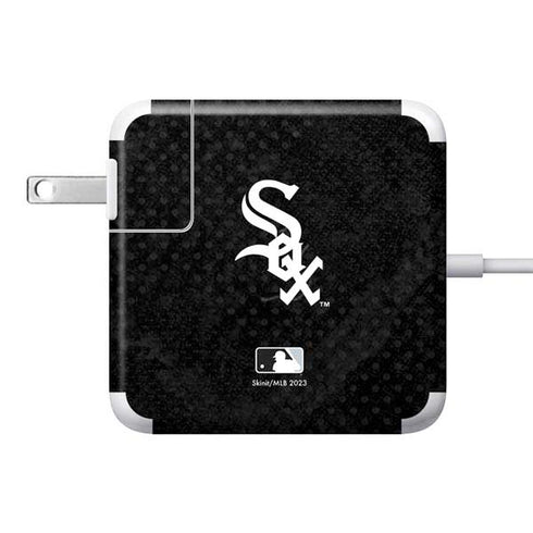 MLB Chicago White Sox Dark Wash 85W Power Adapter (15 and 17 inch MacBook Pro Charger) Skin