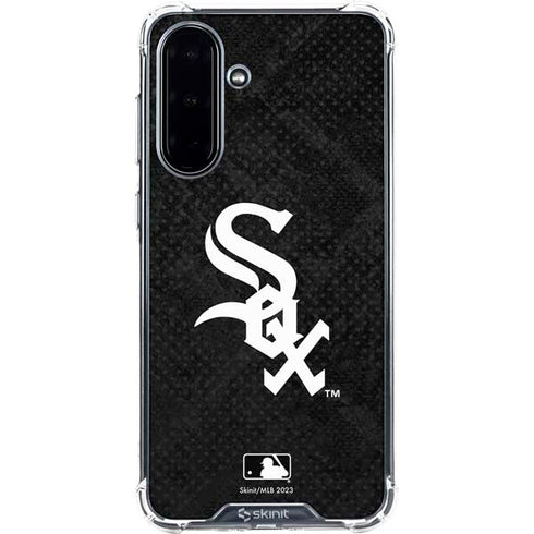 MLB Chicago White Sox Dark Wash Galaxy A36 5G Clear Case