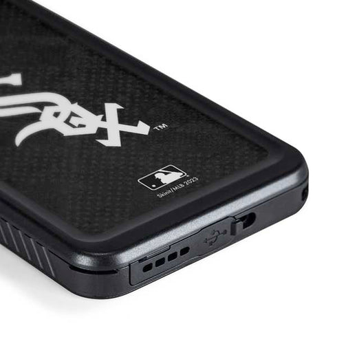 MLB Chicago White Sox Dark Wash Galaxy S24 Plus Waterproof Case
