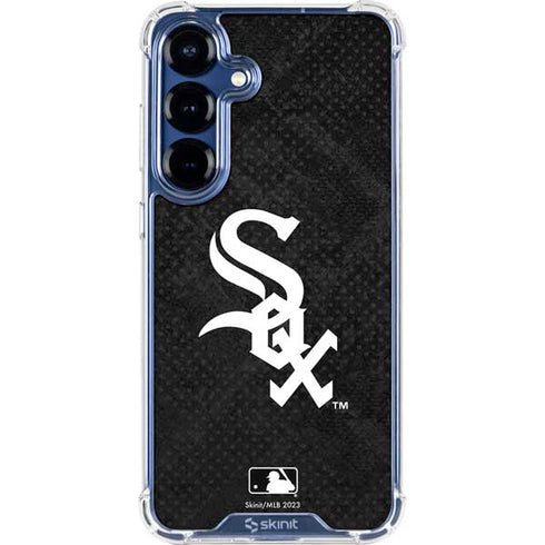 MLB Chicago White Sox Dark Wash Galaxy S25 Clear Case