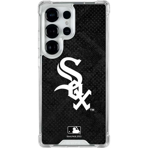 MLB Chicago White Sox Dark Wash Galaxy S25 Ultra Clear Case