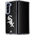MLB Chicago White Sox Dark Wash Galaxy Z Fold5 5G Clear Case