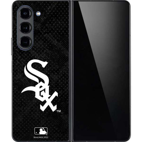 MLB Chicago White Sox Dark Wash Galaxy Z Fold5 5G Skin