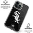 MLB Chicago White Sox Dark Wash iPhone 16 Pro Max Clear Case