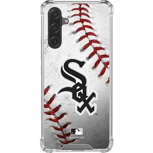 MLB Chicago White Sox Game Ball Galaxy A17 Clear Case