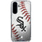 MLB Chicago White Sox Game Ball Galaxy A36 5G Clear Case
