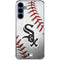 MLB Chicago White Sox Game Ball Galaxy A55 5G Clear Case