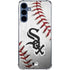 MLB Chicago White Sox Game Ball Galaxy A55 5G Clear Case