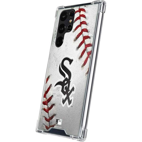 MLB Chicago White Sox Game Ball Galaxy S23 Ultra Clear Case