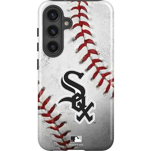 MLB Chicago White Sox Game Ball Galaxy S25 Impact Case