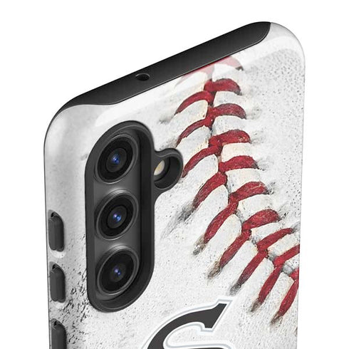 MLB Chicago White Sox Game Ball Galaxy S25 Impact Case
