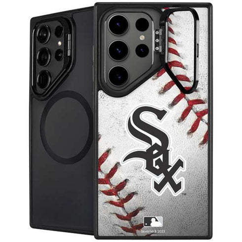MLB Chicago White Sox Game Ball Galaxy S25 Ultra Kickstand Case