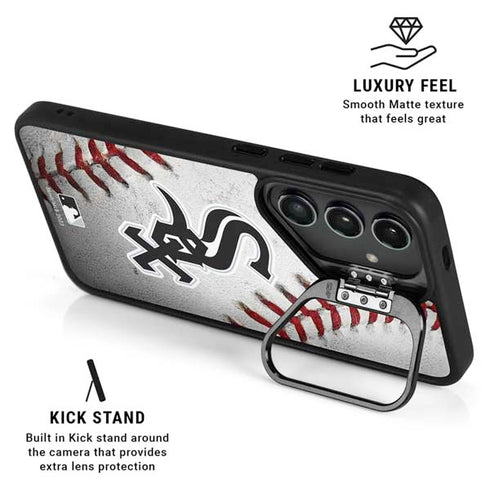 MLB Chicago White Sox Game Ball Galaxy S25 Ultra Kickstand Case