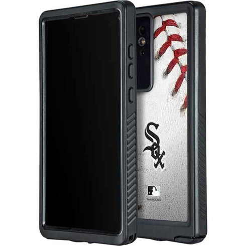 MLB Chicago White Sox Game Ball Galaxy S24 Ultra Waterproof Case