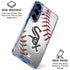 MLB Chicago White Sox Game Ball Galaxy S25 FE Clear Case