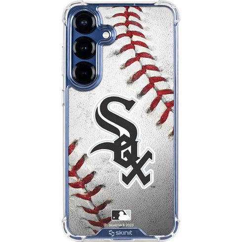 MLB Chicago White Sox Game Ball Galaxy S25 Plus Clear Case