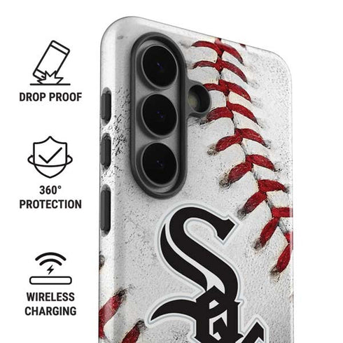 MLB Chicago White Sox Game Ball Galaxy S26 Impact Case