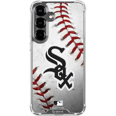 MLB Chicago White Sox Game Ball Galaxy S26 Plus Clear Case
