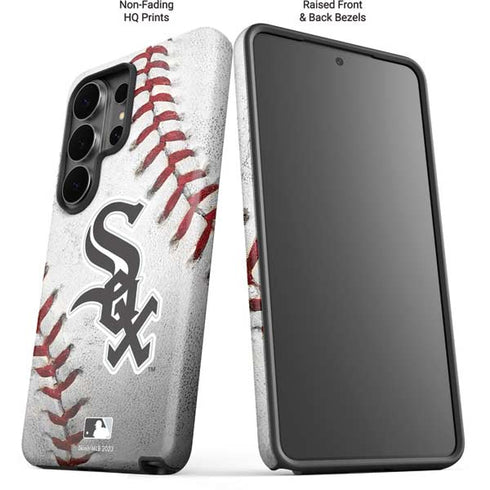 MLB Chicago White Sox Game Ball Galaxy S26 Ultra Impact Case